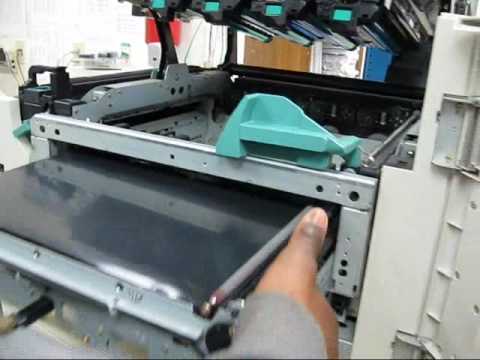 how to replace transfer belt hp cp2025