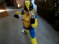 Edward in his Wolverine costume