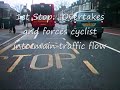 Bus Driver With Own View Of Highway Code