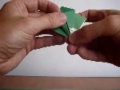 Оригами видеосхема колибри