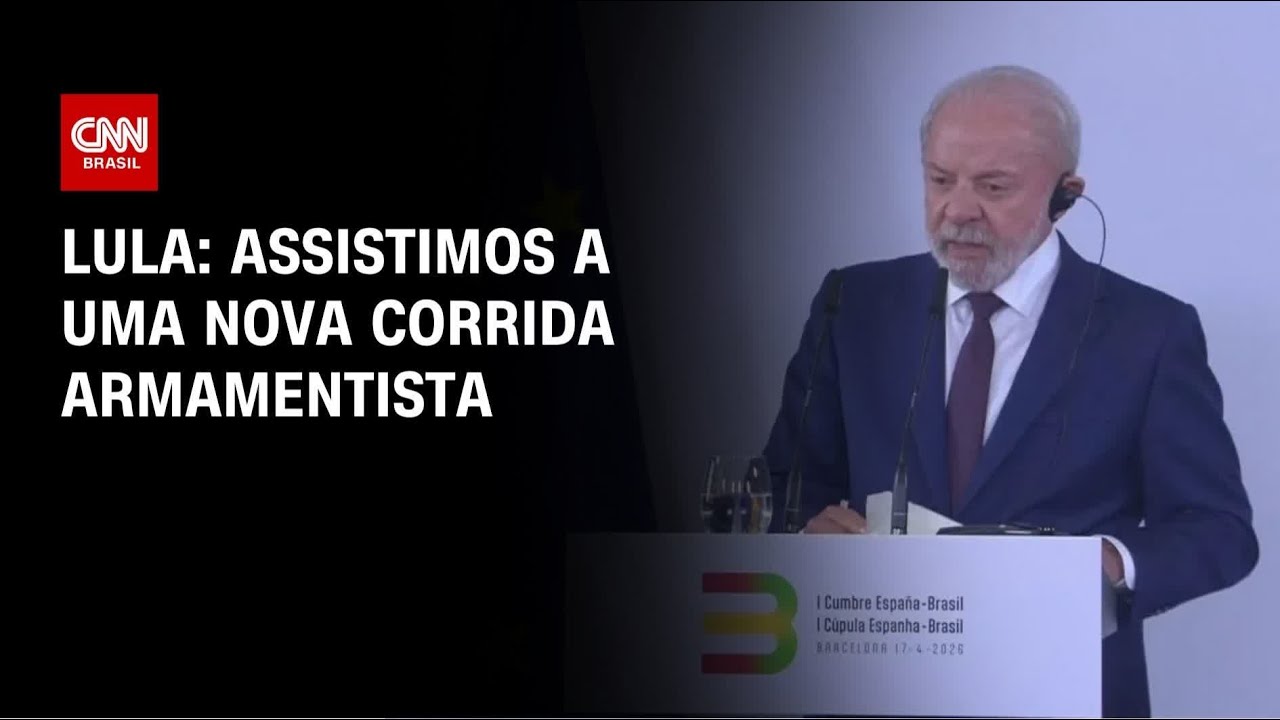 Na Espanha, Lula diz que mundo assiste a nova corrida armamentista | BASTIDORES CNN
