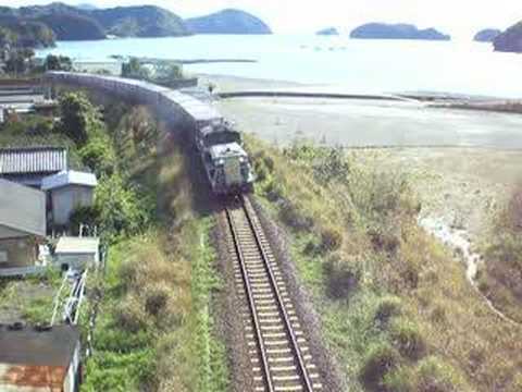 紀勢線DD51貨物列車
