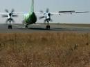 dash 8 d�collage flybe : jet blast