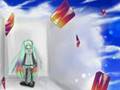 008 初音ミク オリジナル「white, little blue_」