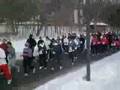 out for a run at lake harriet
