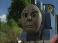 percy makes a grand, but funny entrance and calls thomas boring.