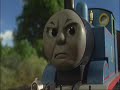 percy makes a grand, but funny entrance and calls thomas boring.