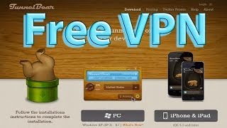 Бесплатный VPN TunnelBear