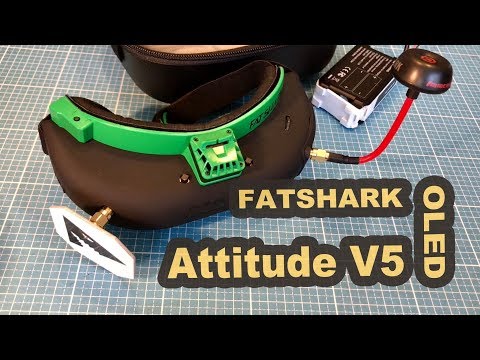 Fatshark Attitude V5 OLED Display FPV goggles