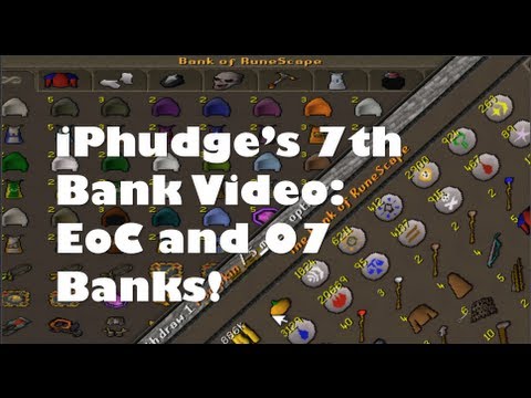 runescape bank - In this video, I will be showing you: -How both my EoC/07 banks are organized. -Back stories behind some of the selected items. -Full price check of my EoC b...