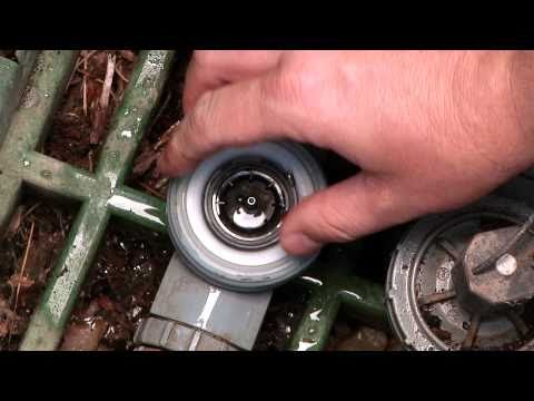 how to bleed irrigation valves