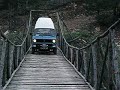 my syncro passing over a wooden bridge my syncro passing over a wooden bridge