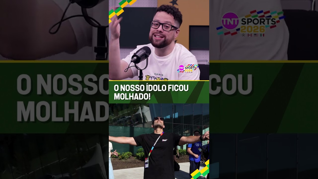 NOSSO ÍDOLO VSR É RAIZ E NÃO TEM MEDO DE ÁGUA!  😂 #shorts