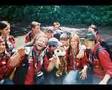 Bermondsey Scout Mascots on Brownsea Island