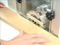 Learn to make crown molding, trim molding, and mortise and tenon joints using a horizontal router table. See the benefits of using a horizontal table when working with wide stock. The Horizontal Router Table makes auxiliary fences, multiple featherboards and jigs unnecessary. Visit www.mlcswoodworking.com for more information.