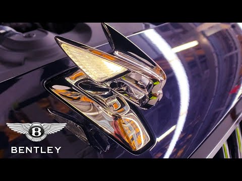 Bentley 'Flying B' hood mascot Production (this is how it's made)
