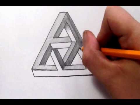 how to draw impossible triangle
