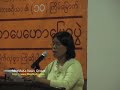 Khaing Mar Kyaw Zaw - Burmese LIterature at the Burmese Borders - Talk 04