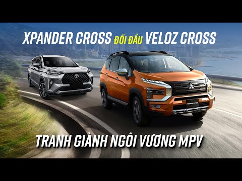 Cùng 698 triệu: So trang bị Mitsubishi Xpander Cross và Toyota Veloz Cross!!!