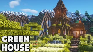 How To Build An Awesome Greenhouse In Minecraft 1 15 Survival How To Build Minecraftvideos Tv