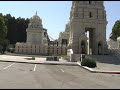 Temple steps
