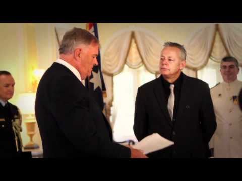 Tommy Emmanuel medal investiture