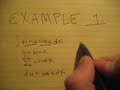 U-Substitution: Example 1 U-Substitution: Example 1