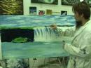 How to draw Niagra Falls