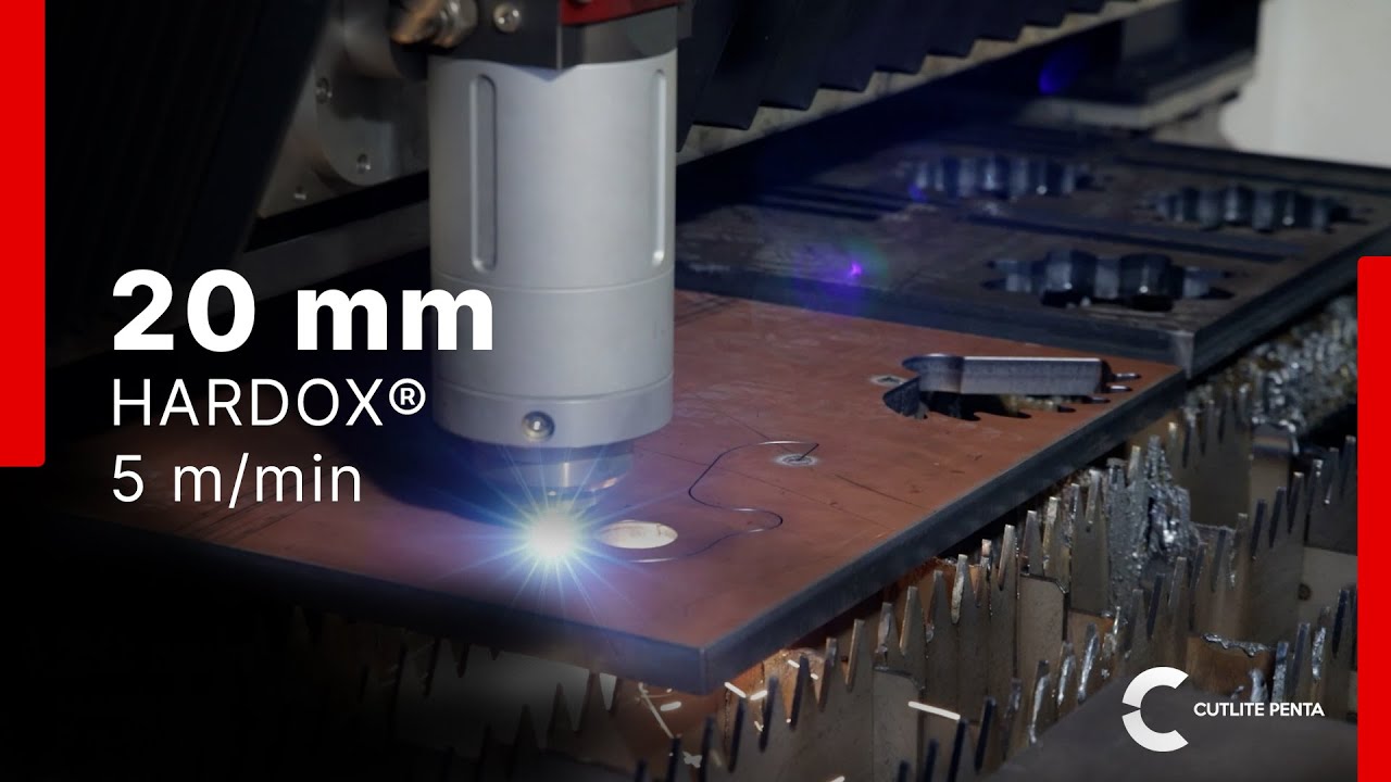 Fiber Laser 30 kW cutting 20mm Hardox®