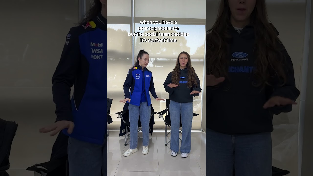 They act like it isn't the highlight of their day 🙄 | F1 ACADEMY