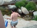 Java buscando minerales y peces