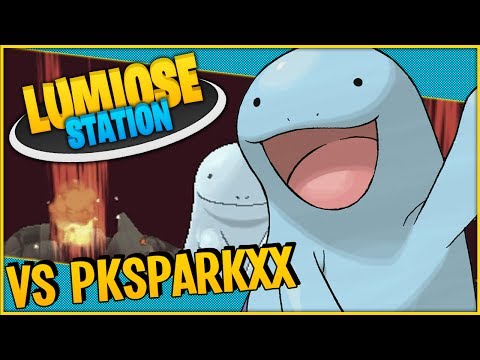 Pokémon X & Y WiFi Battle LIVE w JayYTGamer vs PKSparkxx