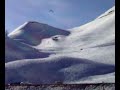 Snowkite Lautaret : gros vol de pente Snowkite Lautaret : gros vol de pente