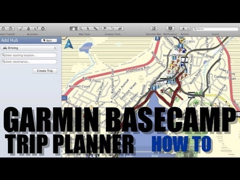 how to plan a trip on garmin nuvi