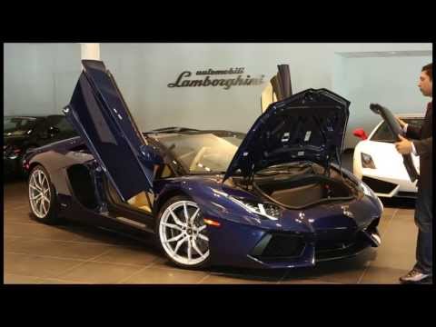 How to Remove Aventador Roadster Roof Tops By Lamborghini North Los Angeles