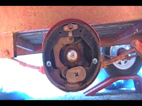 how to repair electric trailer brakes