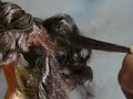 shows how to Comb twist backcomb twist and rip Afro american