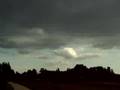 Dissipating thunder cloud