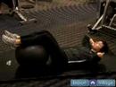 How to Work Out Your Abs : The Elevated Leg Crunch Ab Workout