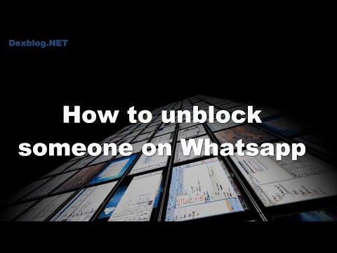 how to self unblock in whatsapp