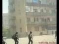 Georgian military in Tskhinvali. August 2008