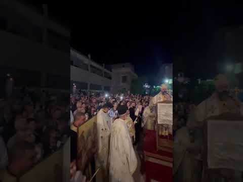 ”Χριστός Ανέστη” στη Δαμασκό στα ελληνικά στο ναό Τιμίου Σταυρού