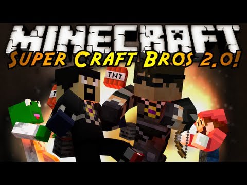craft - SUPER SMASH BROTHERS IN MINECRAFT RETURNS WITH TONS OF NEW CHARACTERS, DOUBLE JUMPS, AND MORE..ON SERVERS?! Friends Channels! http://www.youtube.com/user/ker...