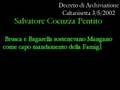 Berlusconi Dell'Utri mandati occulti Falconi Borsellino.