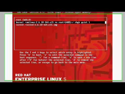 how to recover linux root password
