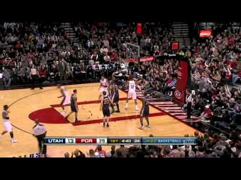 LaMarcus Aldridge’s put-back dunk against Jazz