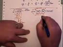 Long Division in algebra.