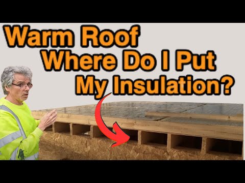 how to insulate flat roof