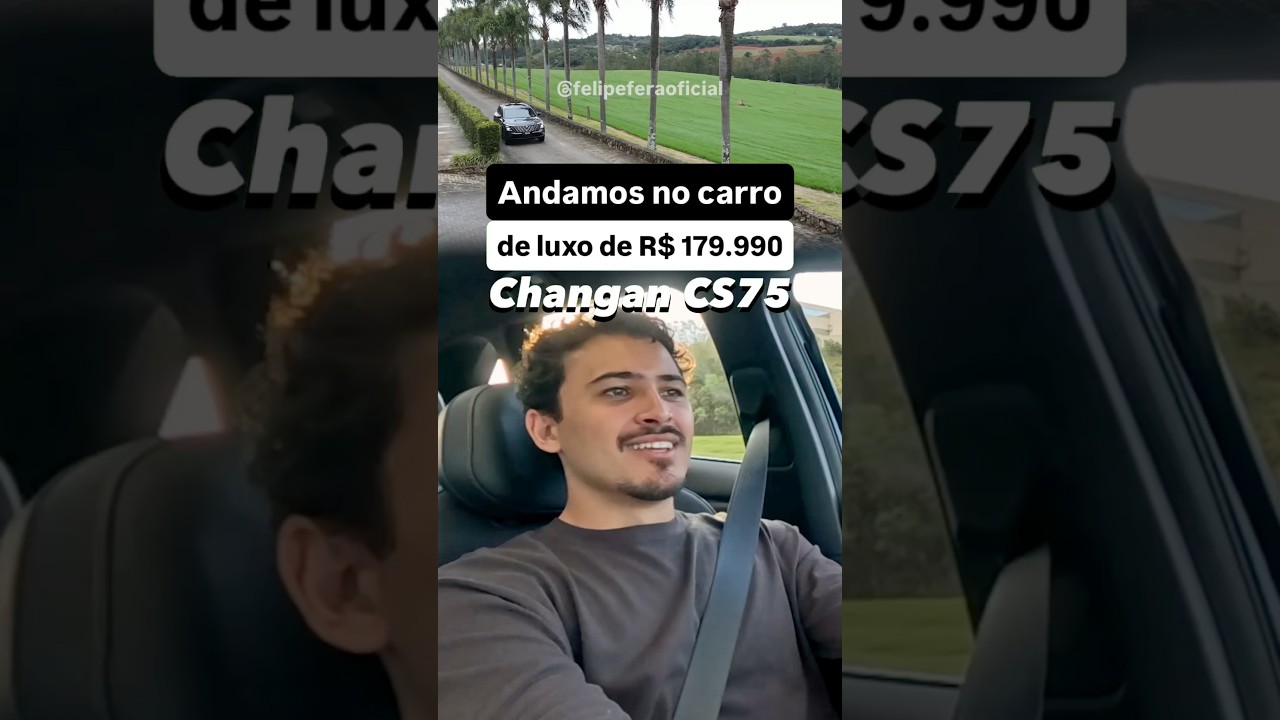 Andamos no carro de luxo de R$ 179.990. Changan CS75
