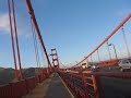 San Francisco -- A bike ride across the Golden Gate Bridge